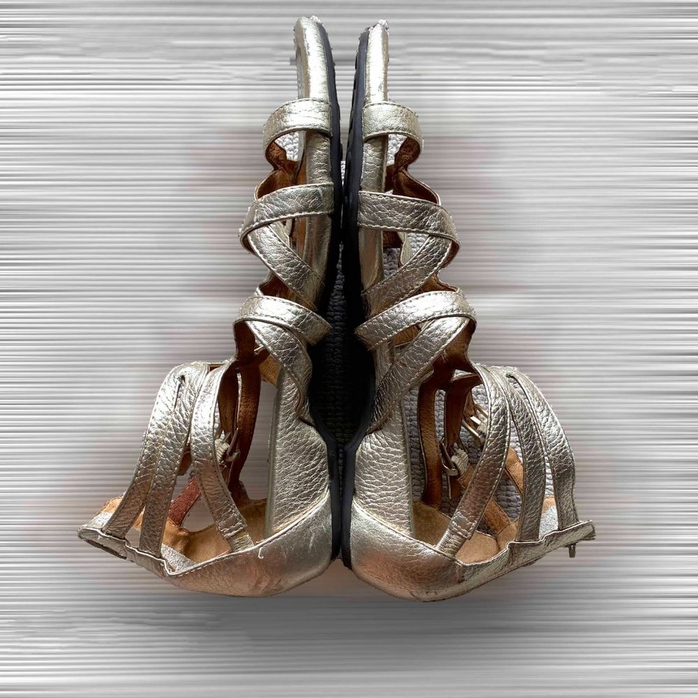 Sofft - Gold leather sandals - Size 10 M